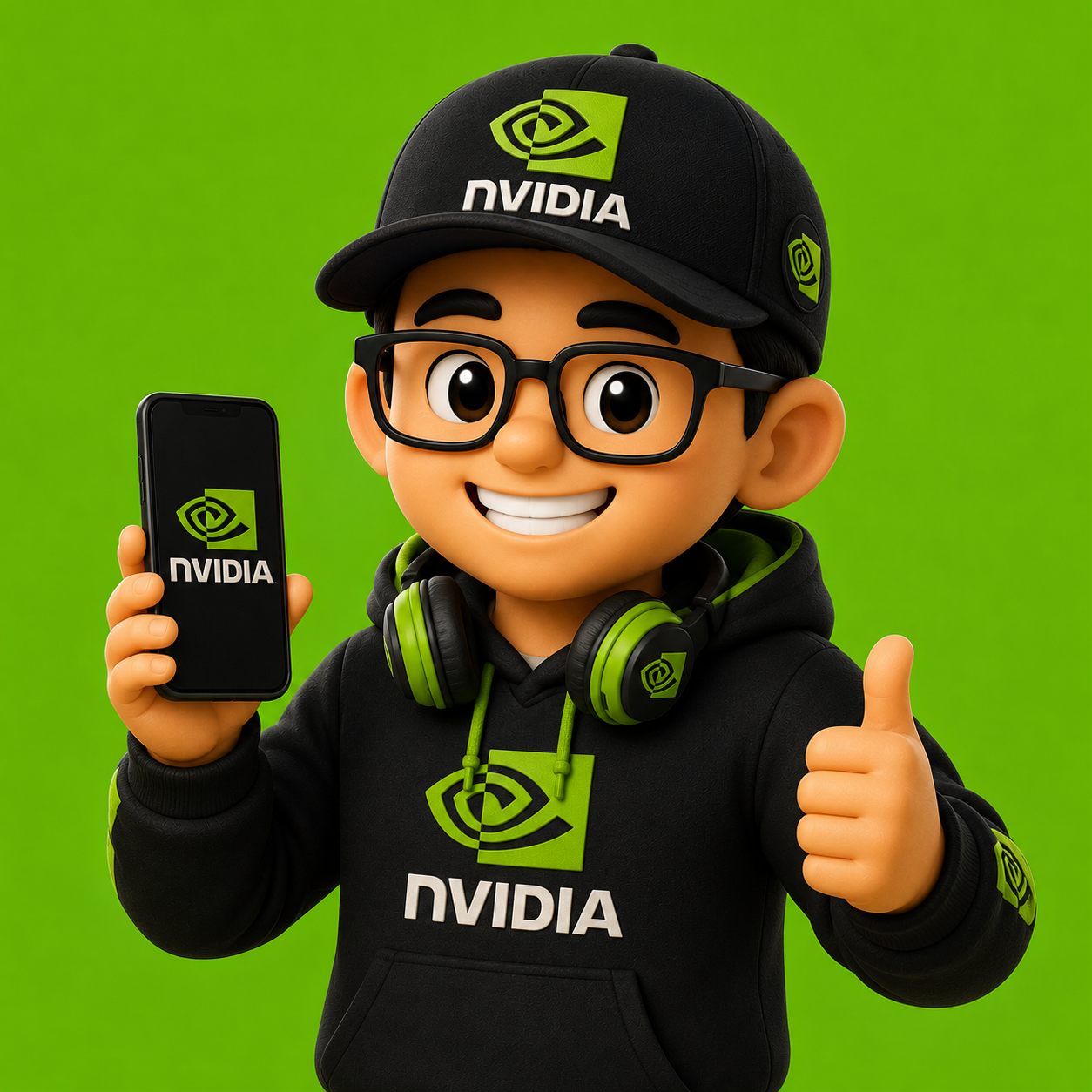 NVIDIA themed HODLer
